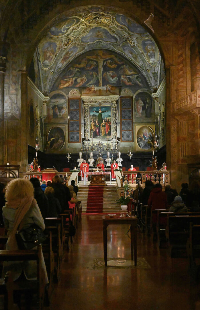 Chiesa di SantAgata la nuova facciata - La Voce del Popolo