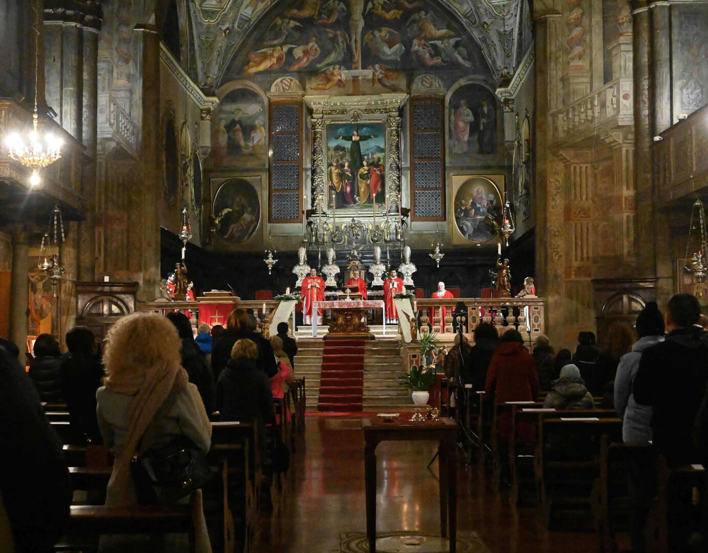 Chiesa di SantAgata la nuova facciata  La Voce del Popolo