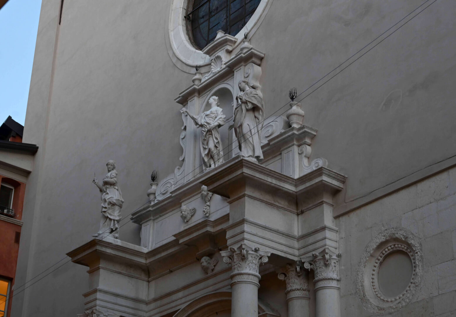 Chiesa di SantAgata la nuova facciata - La Voce del Popolo